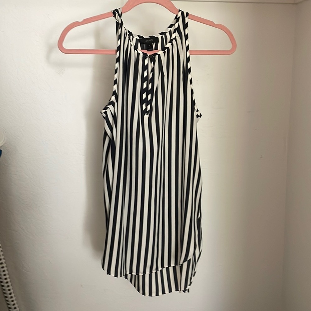 J Crew Striped Tank